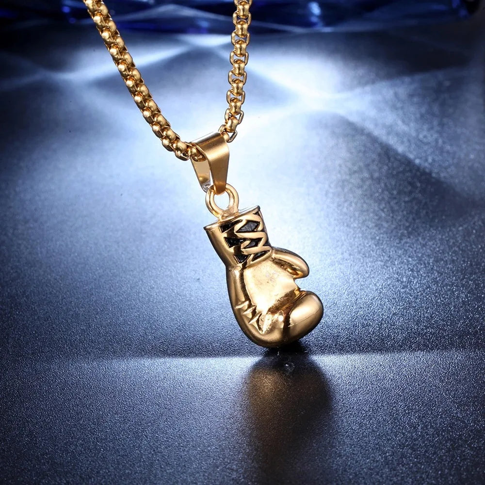 Boxing Gloves Necklace