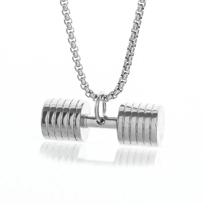 Heavy Dumbbells Necklace