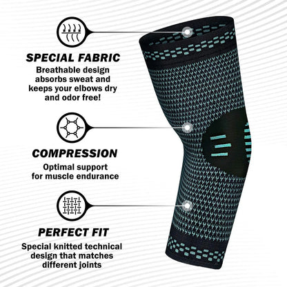 Compression Elbow Pads for Joints Support