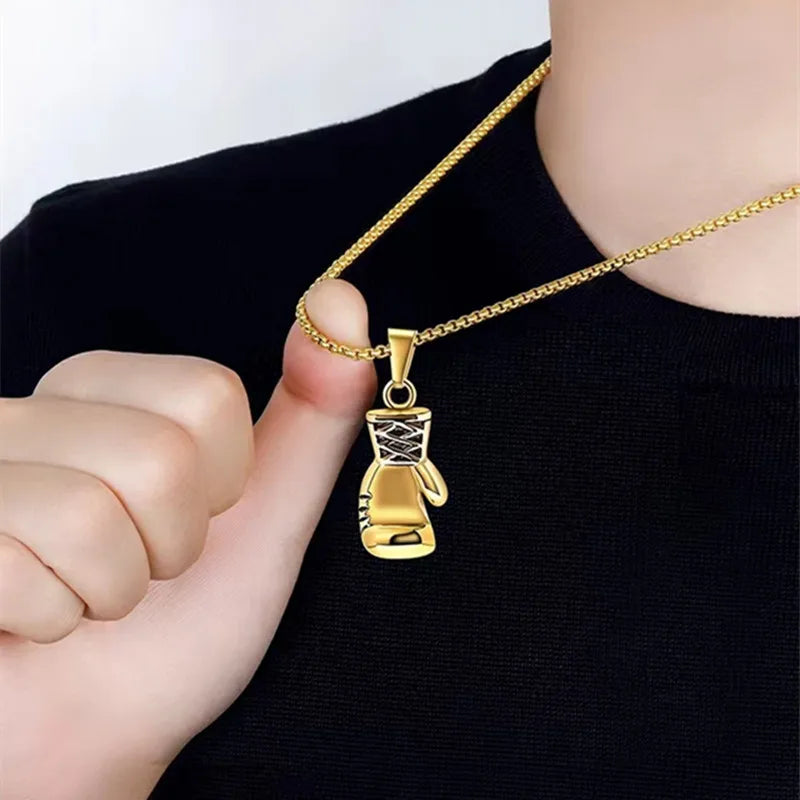 Boxing Gloves Necklace